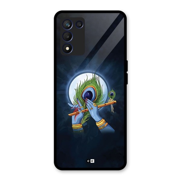 Lord Krishna Flute Glass Back Case for Realme 9 5G Speed