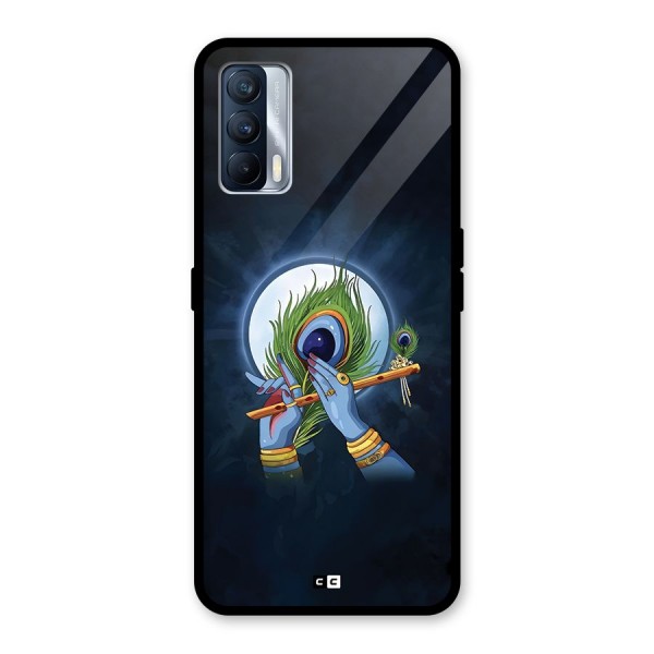 Lord Krishna Flute Glass Back Case for Realme X7