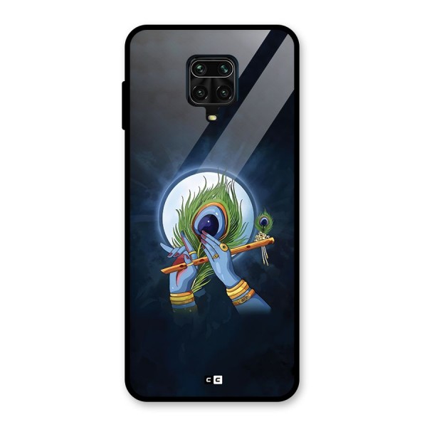 Lord Krishna Flute Glass Back Case for Redmi Note 9 Pro Max