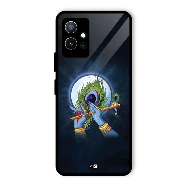 Lord Krishna Flute Glass Back Case for Vivo T1 5G