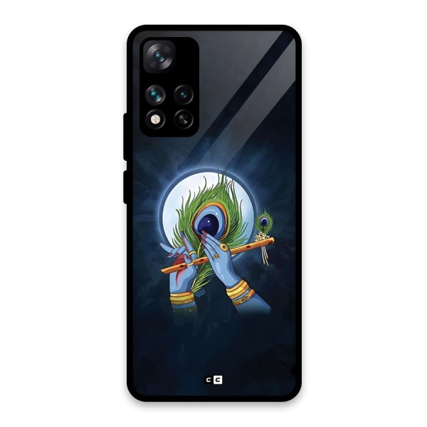 Lord Krishna Flute Glass Back Case for Xiaomi 11i 5G