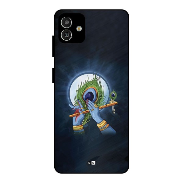 Lord Krishna Flute Metal Back Case for Galaxy M13 5G