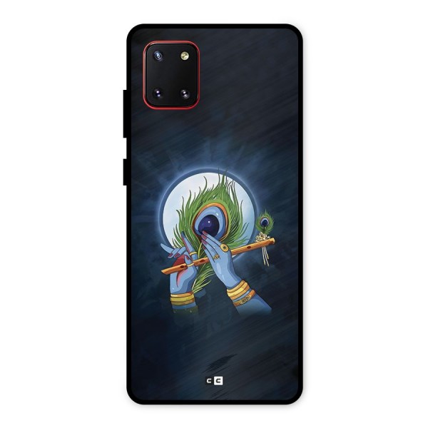 Lord Krishna Flute Metal Back Case for Galaxy Note 10 Lite