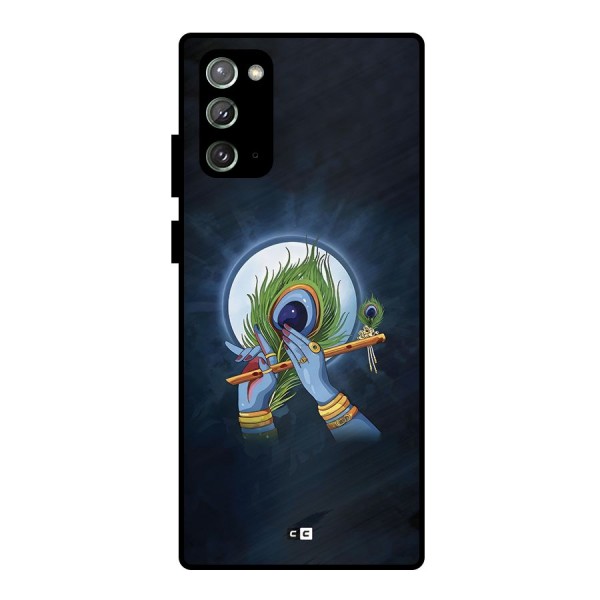 Lord Krishna Flute Metal Back Case for Galaxy Note 20