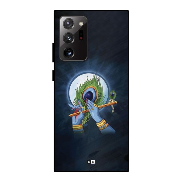 Lord Krishna Flute Metal Back Case for Galaxy Note 20 Ultra