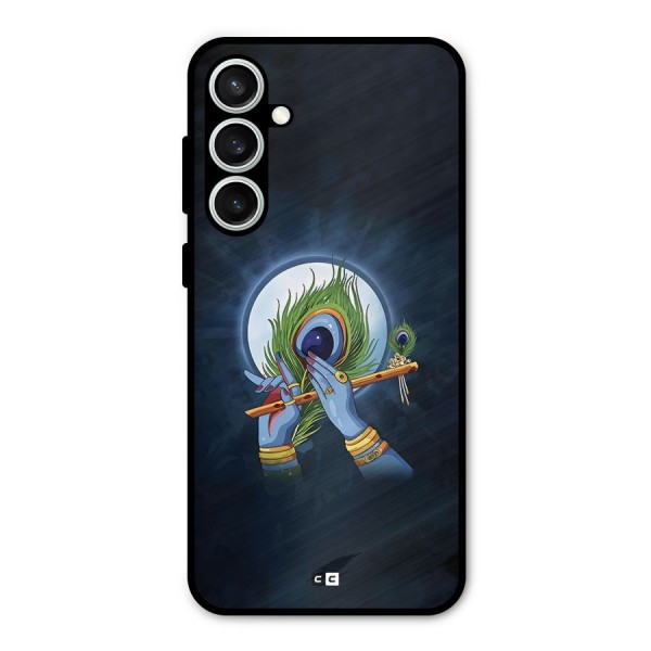 Lord Krishna Flute Metal Back Case for Galaxy S23 FE