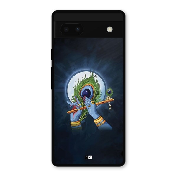 Lord Krishna Flute Metal Back Case for Google Pixel 6a