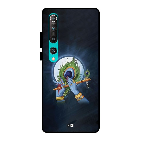 Lord Krishna Flute Metal Back Case for Mi 10