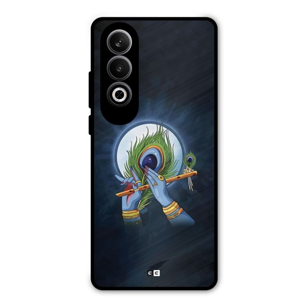 Lord Krishna Flute Metal Back Case for OnePlus Nord CE4