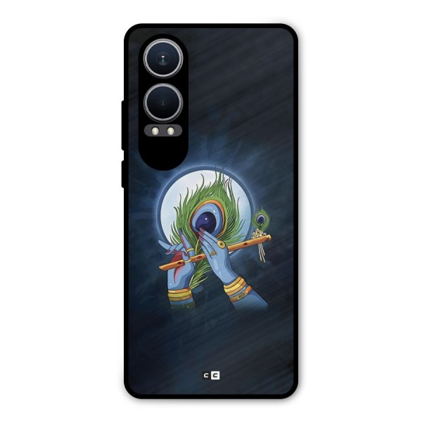 Lord Krishna Flute Metal Back Case for OnePlus Nord CE4 Lite