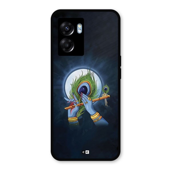 Lord Krishna Flute Metal Back Case for Realme Narzo 50 5G