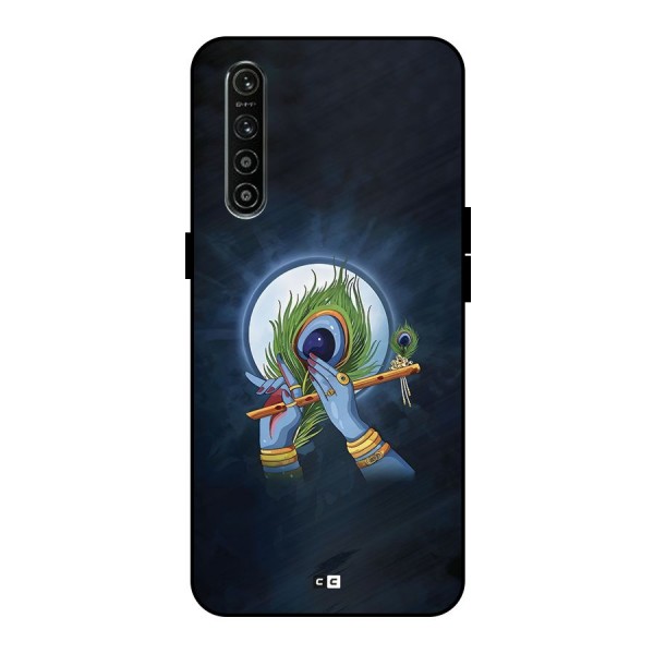 Lord Krishna Flute Metal Back Case for Realme XT
