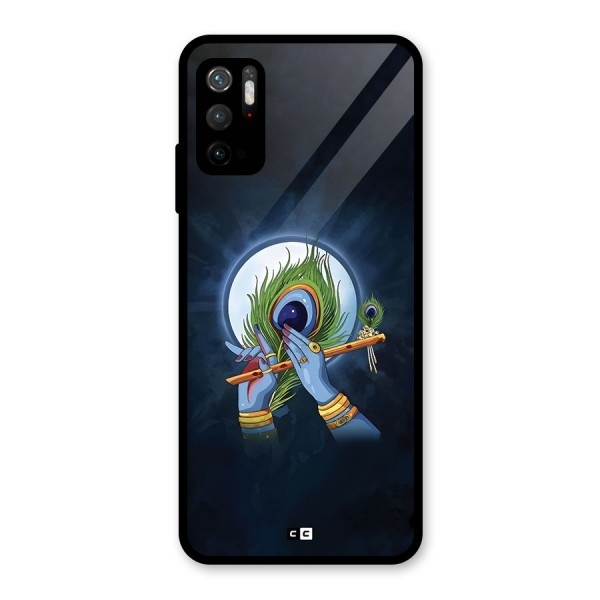 Lord Krishna Flute Metal Back Case for Redmi Note 10T 5G