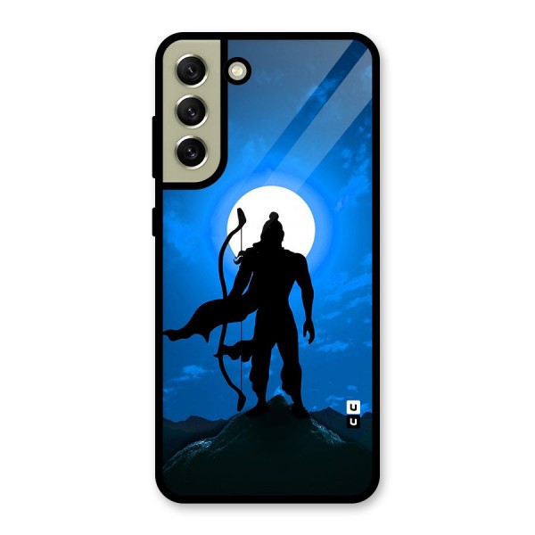 Lord Ram Illustration Glass Back Case for Galaxy S21 FE 5G
