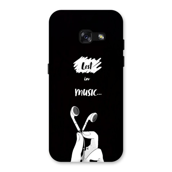Lost In Music Back Case for Galaxy A3 (2017)