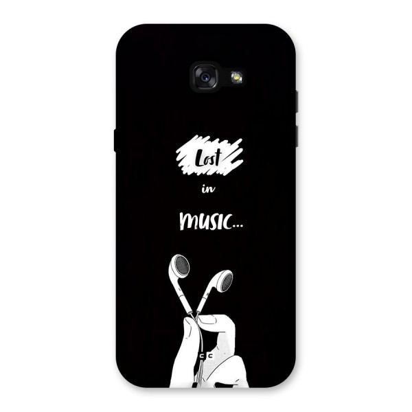 Lost In Music Back Case for Galaxy A7 (2017)