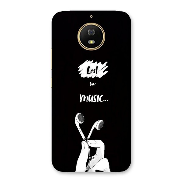 Lost In Music Back Case for Moto G5s