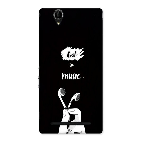 Lost In Music Back Case for Xperia T2