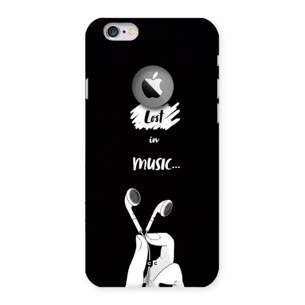 Lost In Music Back Case for iPhone 6 Logo Cut