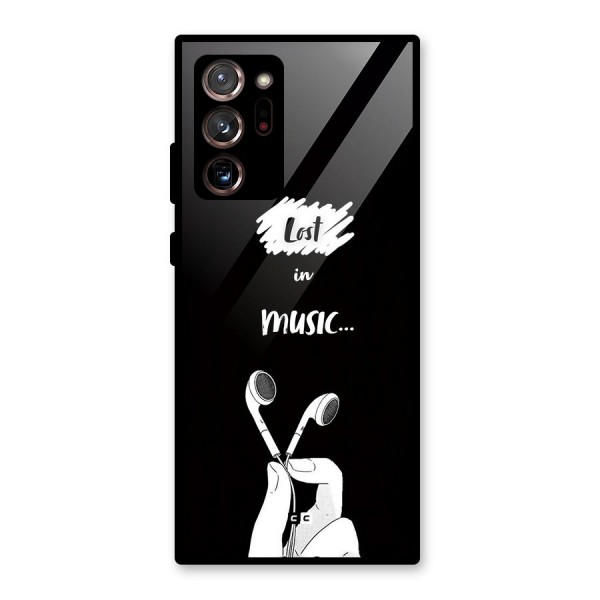 Lost In Music Glass Back Case for Galaxy Note 20 Ultra 5G