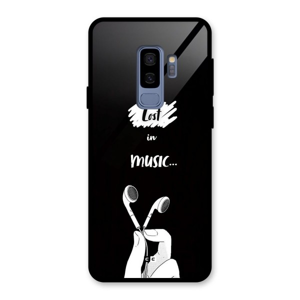 Lost In Music Glass Back Case for Galaxy S9 Plus