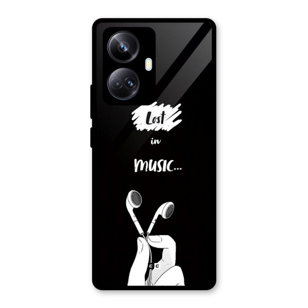 Lost In Music Glass Back Case for Realme 10 Pro Plus