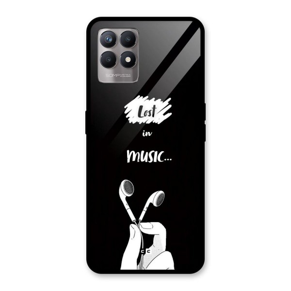 Lost In Music Glass Back Case for Realme Narzo 50