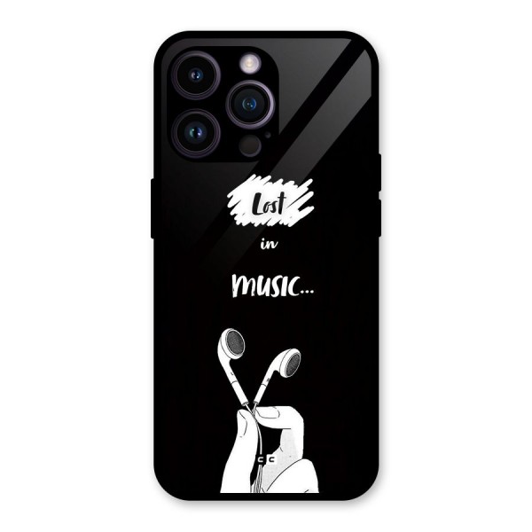 Lost In Music Glass Back Case for iPhone 14 Pro Max