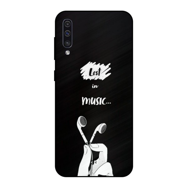 Lost In Music Metal Back Case for Galaxy A30s