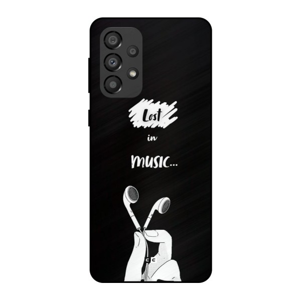 Lost In Music Metal Back Case for Galaxy A33 5G