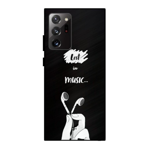 Lost In Music Metal Back Case for Galaxy Note 20 Ultra