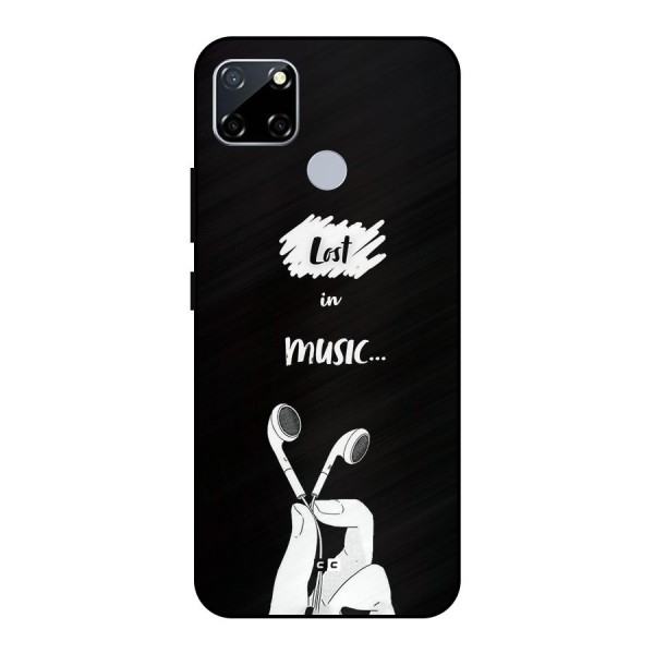 Lost In Music Metal Back Case for Realme Narzo 30A