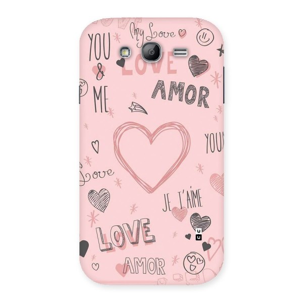 Love Amor Back Case for Galaxy Grand Neo