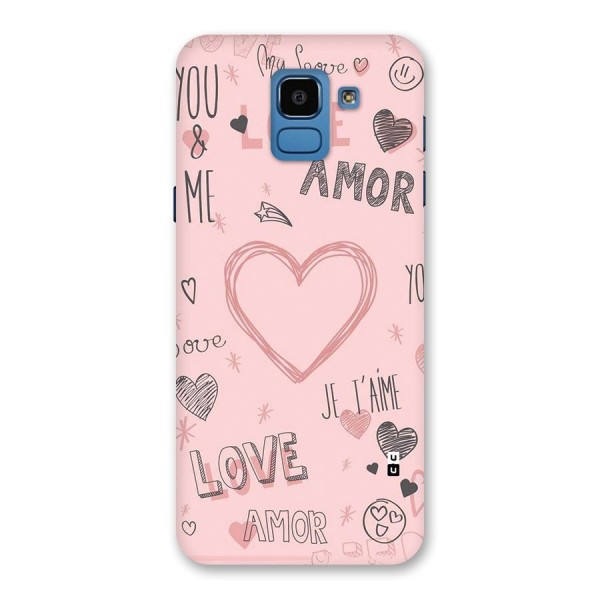 Love Amor Back Case for Galaxy On6
