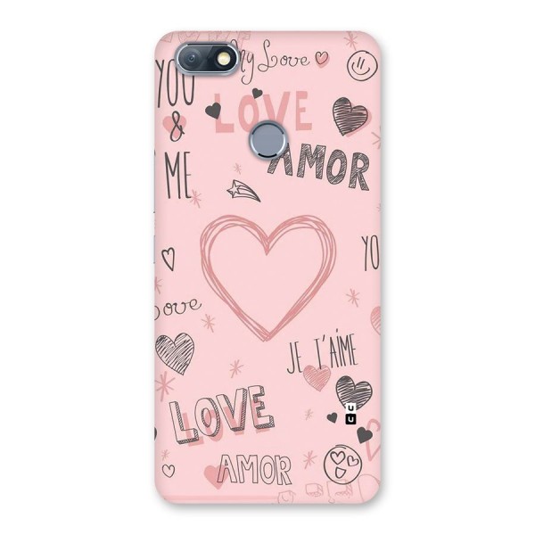 Love Amor Back Case for Infinix Note 5