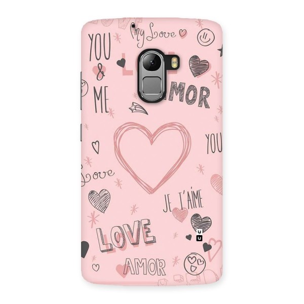 Love Amor Back Case for Lenovo K4 Note