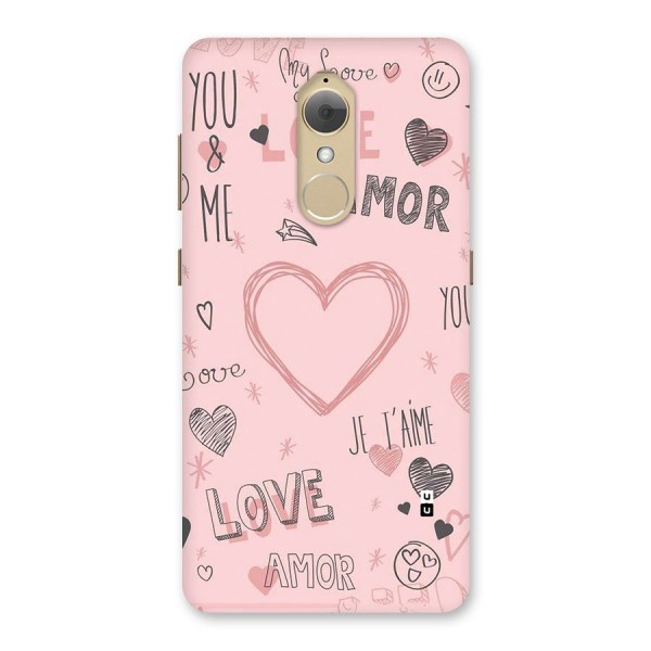 Love Amor Back Case for Lenovo K8