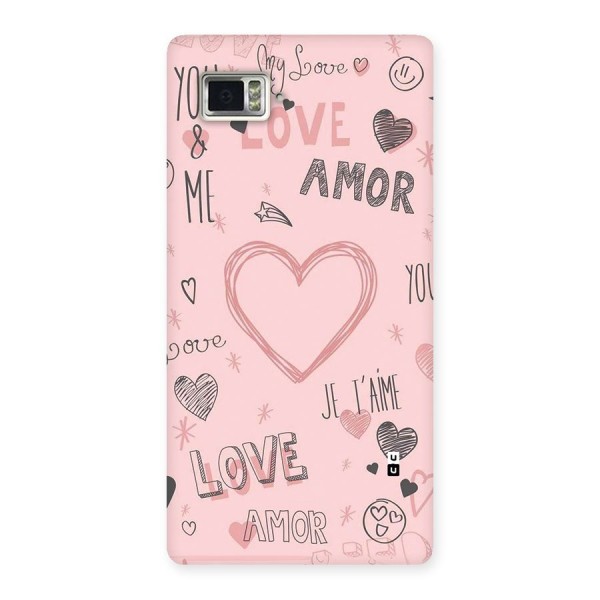 Love Amor Back Case for Lenovo Vibe Z2 Pro K920