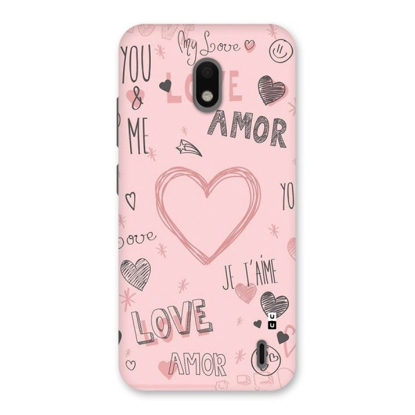 Love Amor Back Case for Nokia 2.2
