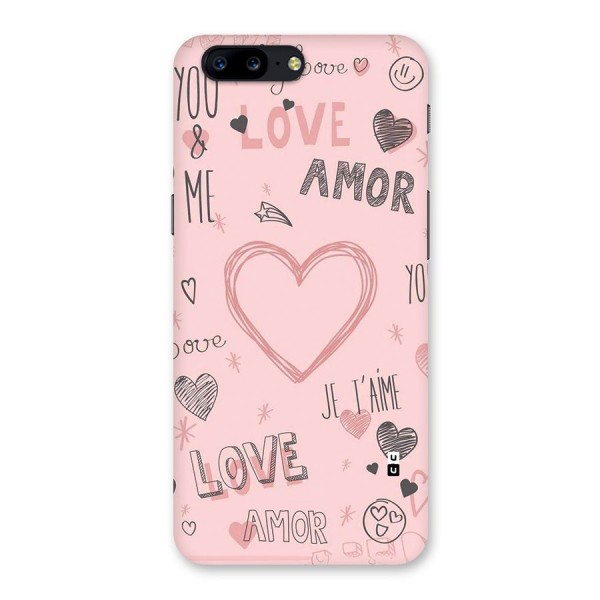 Love Amor Back Case for OnePlus 5