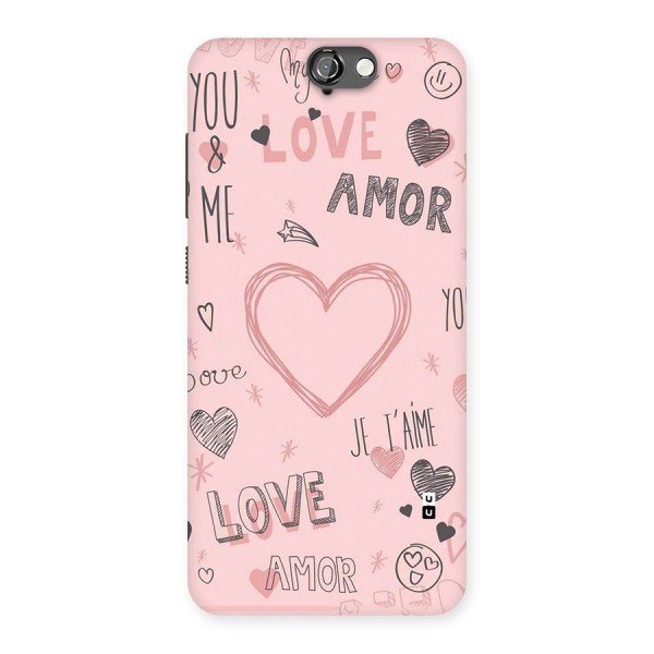 Love Amor Back Case for One A9