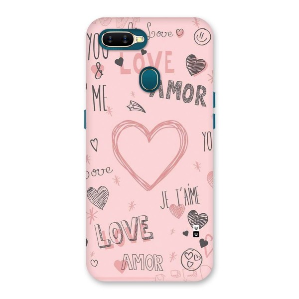 Love Amor Back Case for Oppo A12s