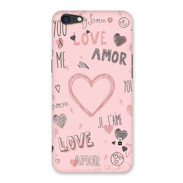Love Amor Back Case for Oppo A71