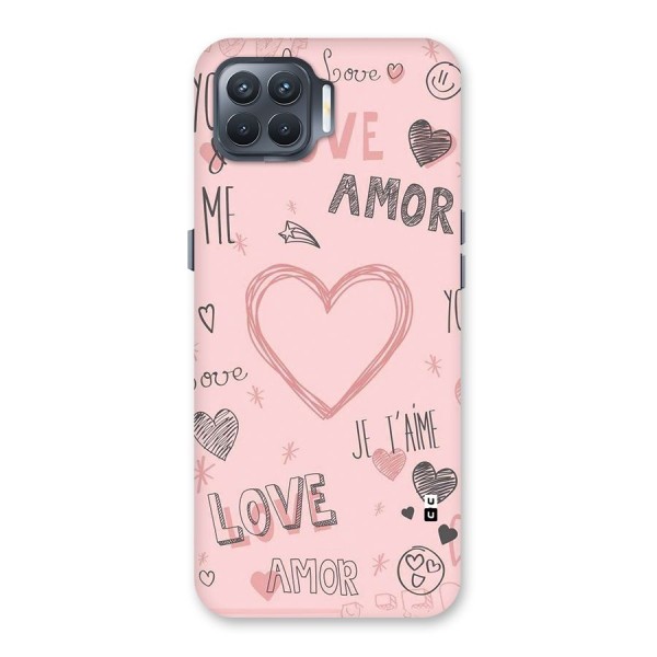 Love Amor Back Case for Oppo F17 Pro
