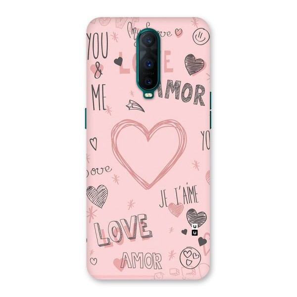 Love Amor Back Case for Oppo R17 Pro
