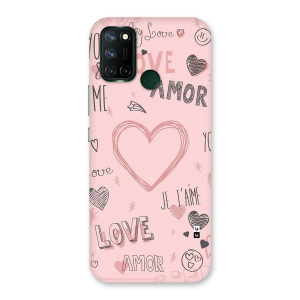 Love Amor Back Case for Realme C17