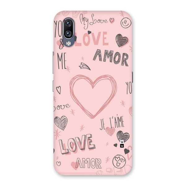 Love Amor Back Case for Vivo NEX