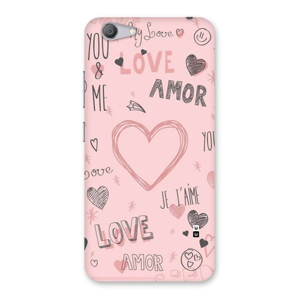 Love Amor Back Case for Vivo Y53