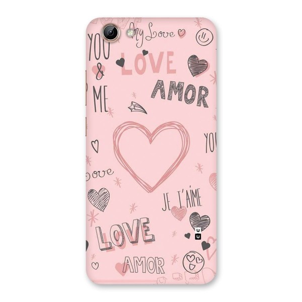 Love Amor Back Case for Vivo Y71i