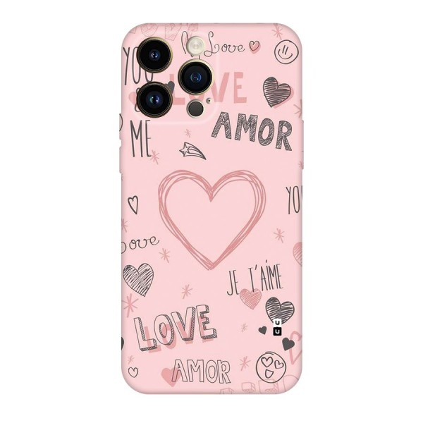 Love Amor Back Case for iPhone 14 Pro Max